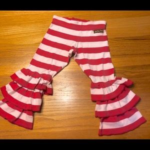 Striped Matilda Jane Benny ruffles, size 2
